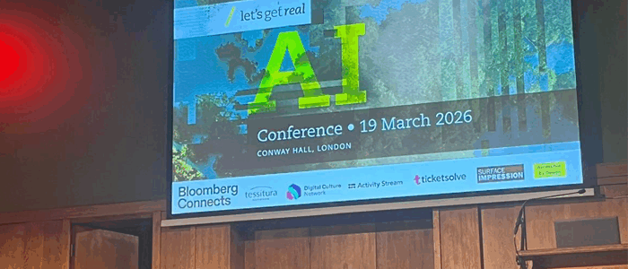 DIP op bezoek bij The Audience Agency en AI-conferentie in Londen